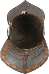 Evidently served in two wars for 35 years! EUROPEAN LOBSTERTAIL HELMET C.1620 - Fagan Arms