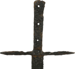 EXTREMELY RARE GERMAN TWO HAND SWORD KRIEGMESSER, LATE 15th CENTURY - Fagan Arms