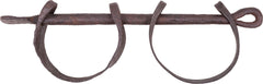 EXTREMELY RARE PAIR OF LEG IRONS (SHACKLES) FROM THE SLAVE TRADE - Fagan Arms