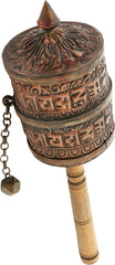 TIBETAN PRAYER WHEEL, 17TH-19TH CENTURY - Fagan Arms