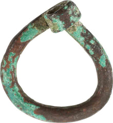 RARE CELTIC FINGER RING, C.400-100 BC SIZE 6 - Fagan Arms