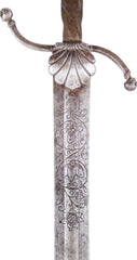 FINE AND RARE GERMAN HAND AND A HALF SWORD C.1620 - Fagan Arms