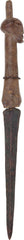 FINE AND RARE SONGYE (CONGOLESE) RITUAL DAGGER FOR THE ROYAL COURT - Fagan Arms
