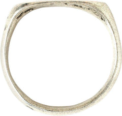 FINE CELTIC SILVER MAN’S RING, 2nd-3rd CENTURY AD SIZE 9 ¾ - Fagan Arms