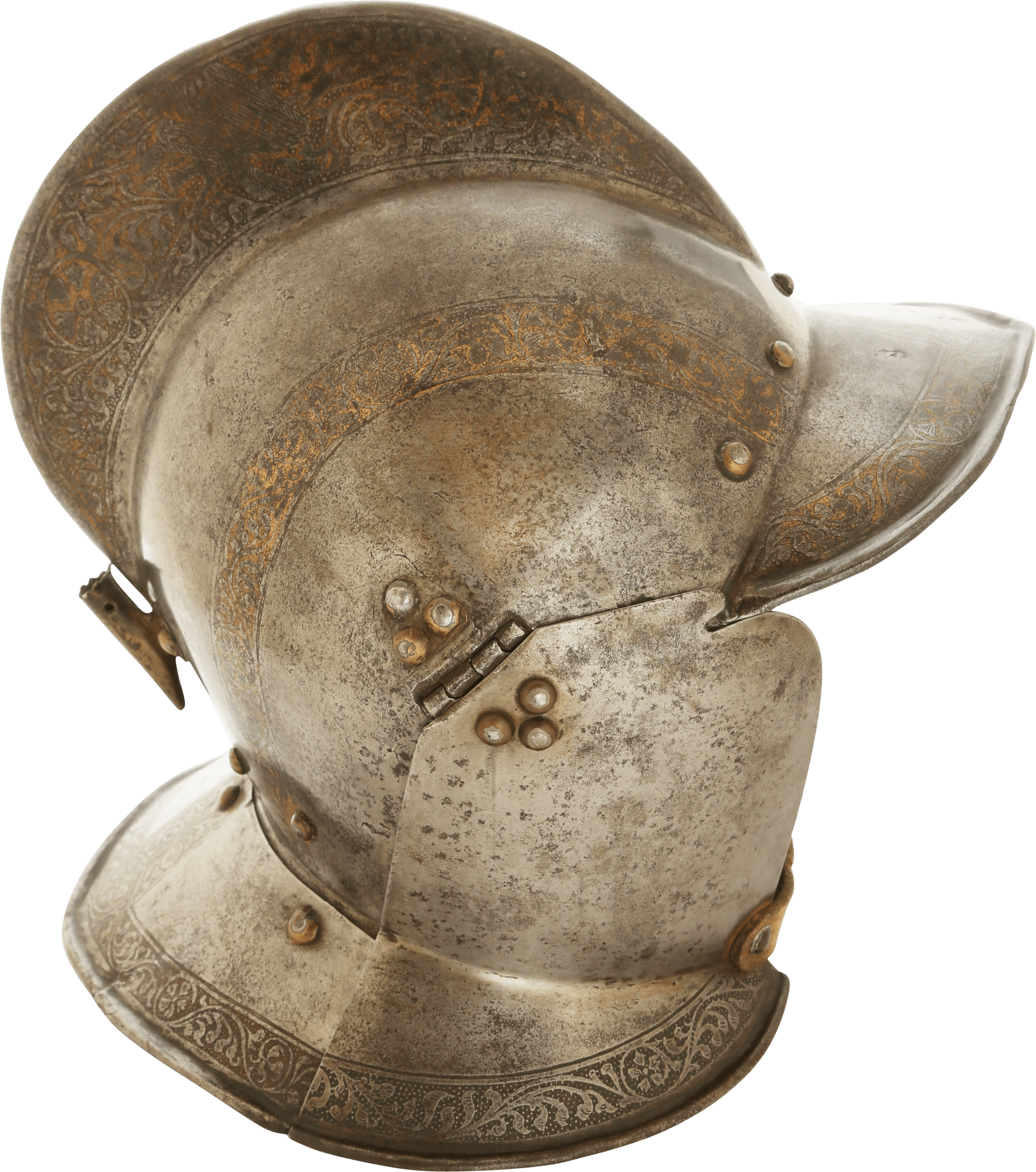 FINE GERMAN BURGONET, MID-16th CENTURY - Fagan Arms