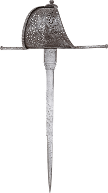 FINE NORTH ITALIAN LEFT HAND DAGGER, MAIN GAUCHE, C.1650