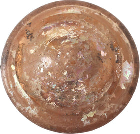 FINE ROMAN GLASS VOTIVE DISH C.200 BC