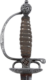 FRENCH IRON HILT SMALLSWORD C.1750