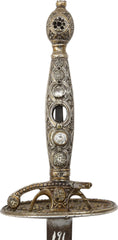 FRENCH SILVER HILTED SMALLSWORD - Fagan Arms