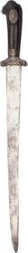 FRENCH SILVER MOUNTED HUNTING SWORD C.1780