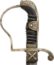 GOOD IMPERIAL GERMAN ARTILLERY OFFICER'S SWORD