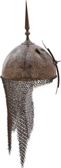 GOOD INDOPERSIAN HELMET KULAH KHUD C.1700-EARLY 18th CENTURY - Fagan Arms