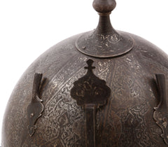 GOOD INDOPERSIAN HELMET KULAH KHUD C.1700-EARLY 18th CENTURY - Fagan Arms