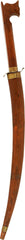 GOOD MOROCCAN DAGGER NIMCHA - WAS $165.00, NOW $115.50 - Fagan Arms