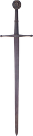 GOOD VICTORIAN REPRODUCTION OF A MEDIEVAL TWO HAND SWORD