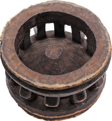 IGBO WOOD SLAVER'S STOOL - Fagan Arms