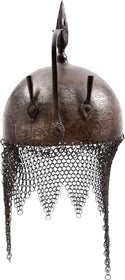 INDOPERSIAN IRON HELMET KULAH KHUD