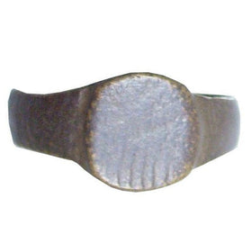 BYZANTINE CHILD'S RING C.600-900 AD SIZE 4 ¼