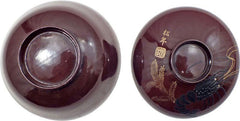 JAPANESE LACQUER BOWL OWAN - Fagan Arms