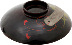 JAPANESE LACQUERED BOWL AND COVER, 19th CENTURY - Fagan Arms