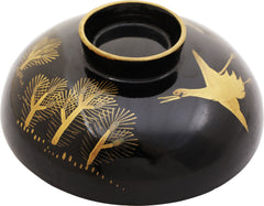 JAPANESE LACQUERED BOWL OWAN - Fagan Arms