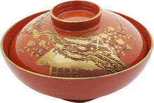 JAPANESE LACQUERED BOWL OWAN