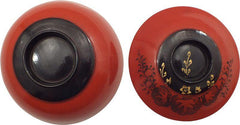 JAPANESE LACQUERED COVERED BOWL - Fagan Arms