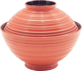 JAPANESE LACQUERED COVERED BOWL