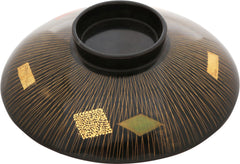 JAPANESE LACQUERED COVERED BOWL - Fagan Arms