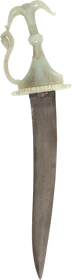 MUGHAL JADE HILT KHANJAR