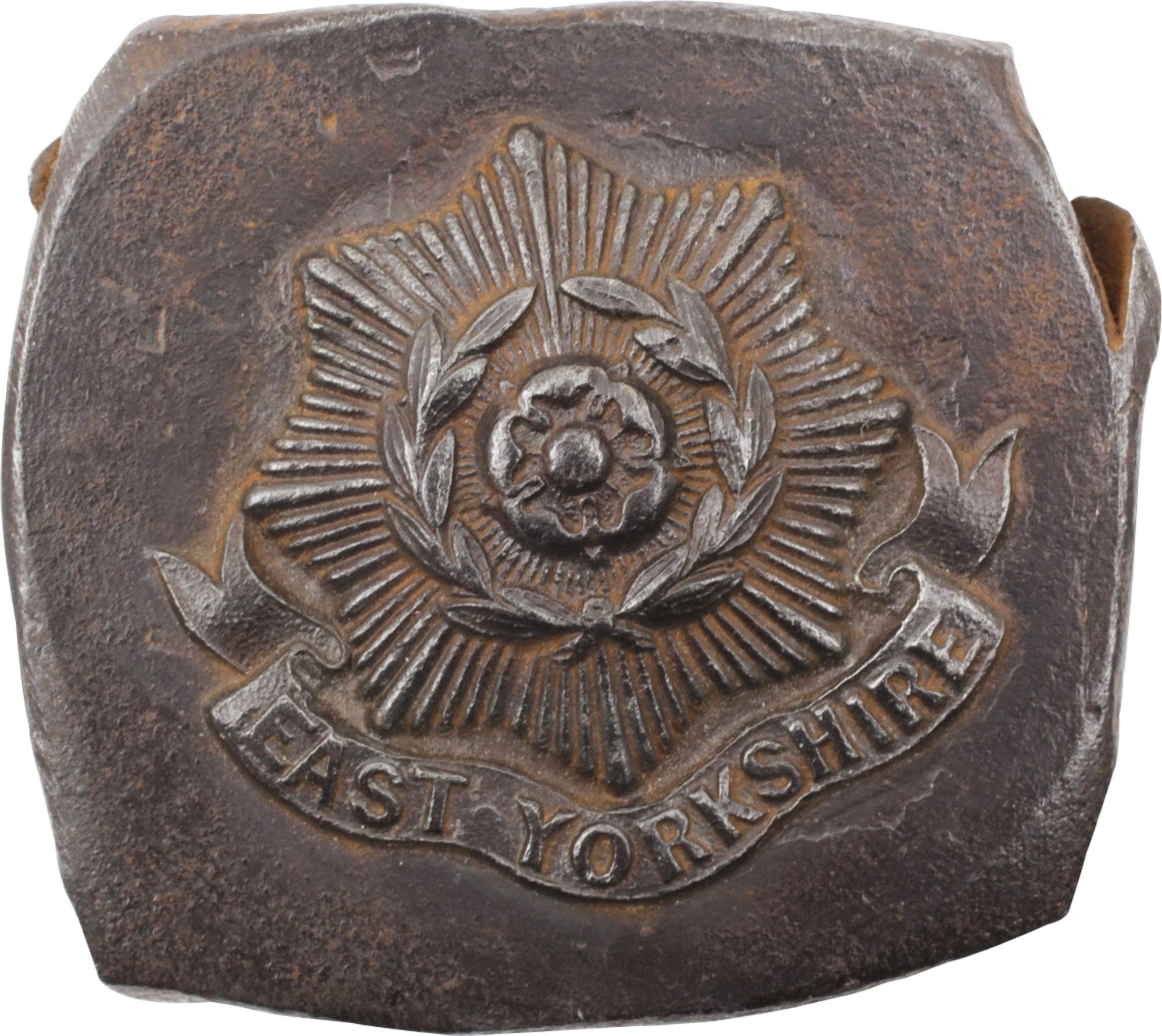 ORIGINAL STEEL DIE TO PRODUCE THE CAP BADGE FOR THE EAST YORKSHIRE REGIMENT - Fagan Arms