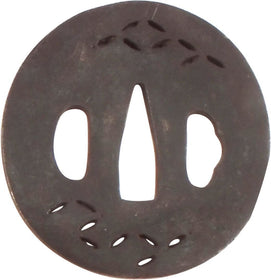 OVAL IRON TSUBA