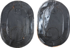 PAIR OF AMERICAN THEATRICAL SHIELDS - Fagan Arms