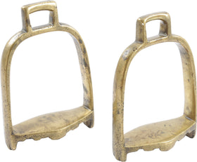 PAIR OF INDOPERSIAN STIRRUPS