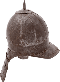 POLISH CAVALRY HELMET, ZISCHAGGE, SECOND HALF OF THE 17th CENTURY