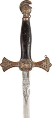 Post Civil War Freemasons Sword - Product