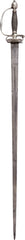 RARE AMERICAN SILVER HILTED SMALLSWORD C.1750 - Fagan Arms