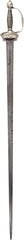 RARE AMERICAN SILVER HILTED SMALLSWORD C.1750 - Fagan Arms