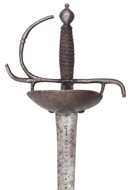 RARE DUTCH/SPANISH BROADSWORD C.1650