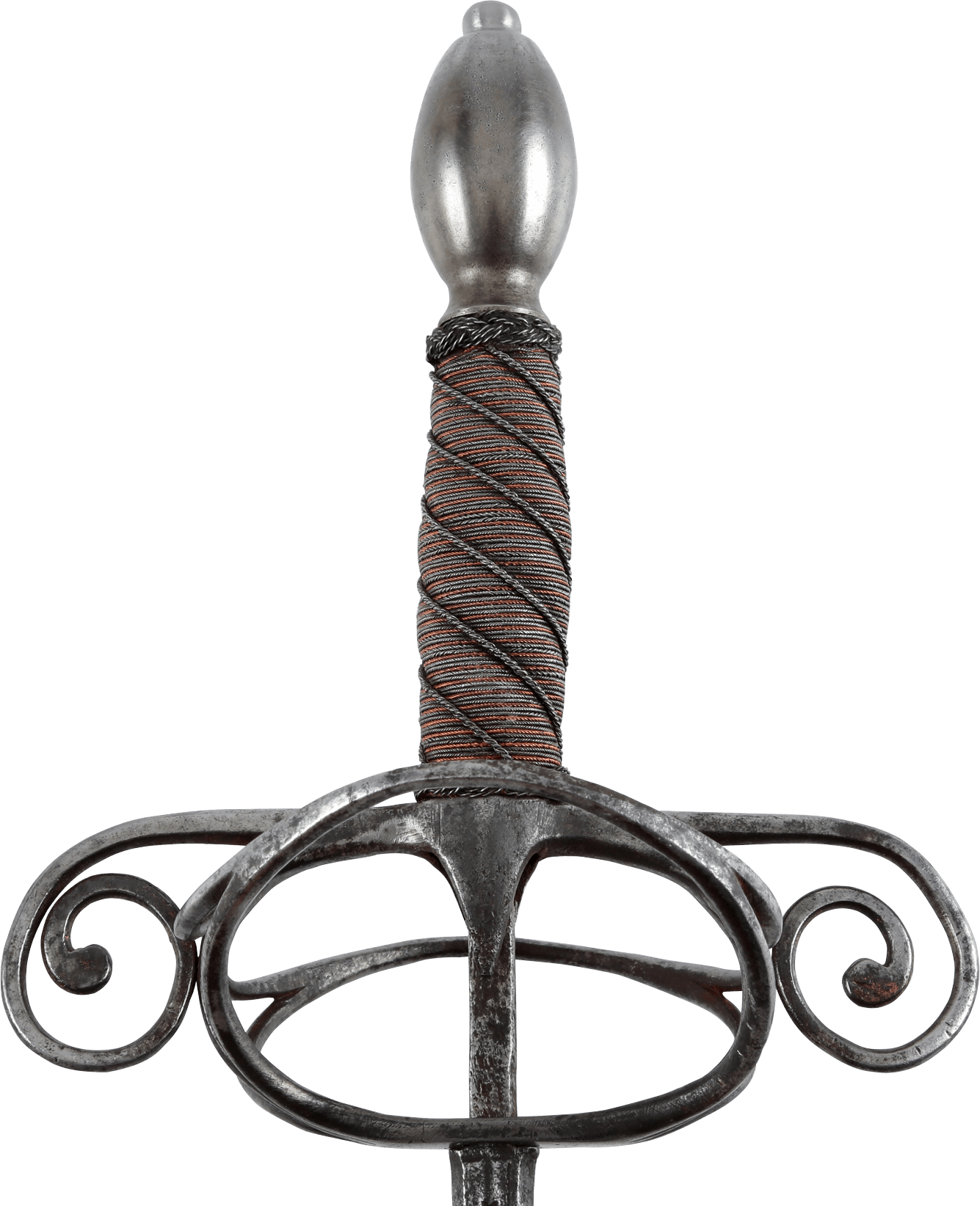 RARE ENGLISH DUELING SWORD C.1630-50 - Fagan Arms