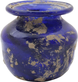 ROMAN BLUE GLASS BOWL C.100-400 AD