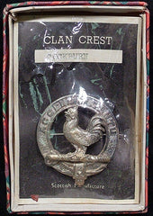 SCOTTISH PLAID BROOCH C.1900 FOR CLAN COCKBURN - Fagan Arms