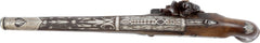 SILVER MOUNTED TURKISH FLINTLOCK PISTOL - Fagan Arms