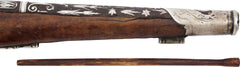 SILVER MOUNTED TURKISH FLINTLOCK PISTOL - Fagan Arms