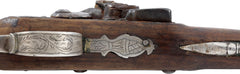 SILVER MOUNTED TURKISH FLINTLOCK PISTOL - Fagan Arms