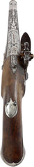 SILVER MOUNTED TURKISH FLINTLOCK PISTOL - Fagan Arms