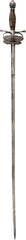 SPANISH DUELING RAPIER C.1680-1700 - Fagan Arms