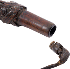 VERY RARE 17th CENTURY SCOTTISH PRIMING FLASK - Fagan Arms