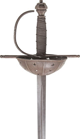VICTORIAN COPY OF A CUP HILTED RAPIER C.1650