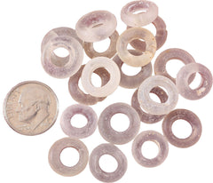 VIKING SILVERY GLASS BEAD 850-1050 AD - Fagan Arms